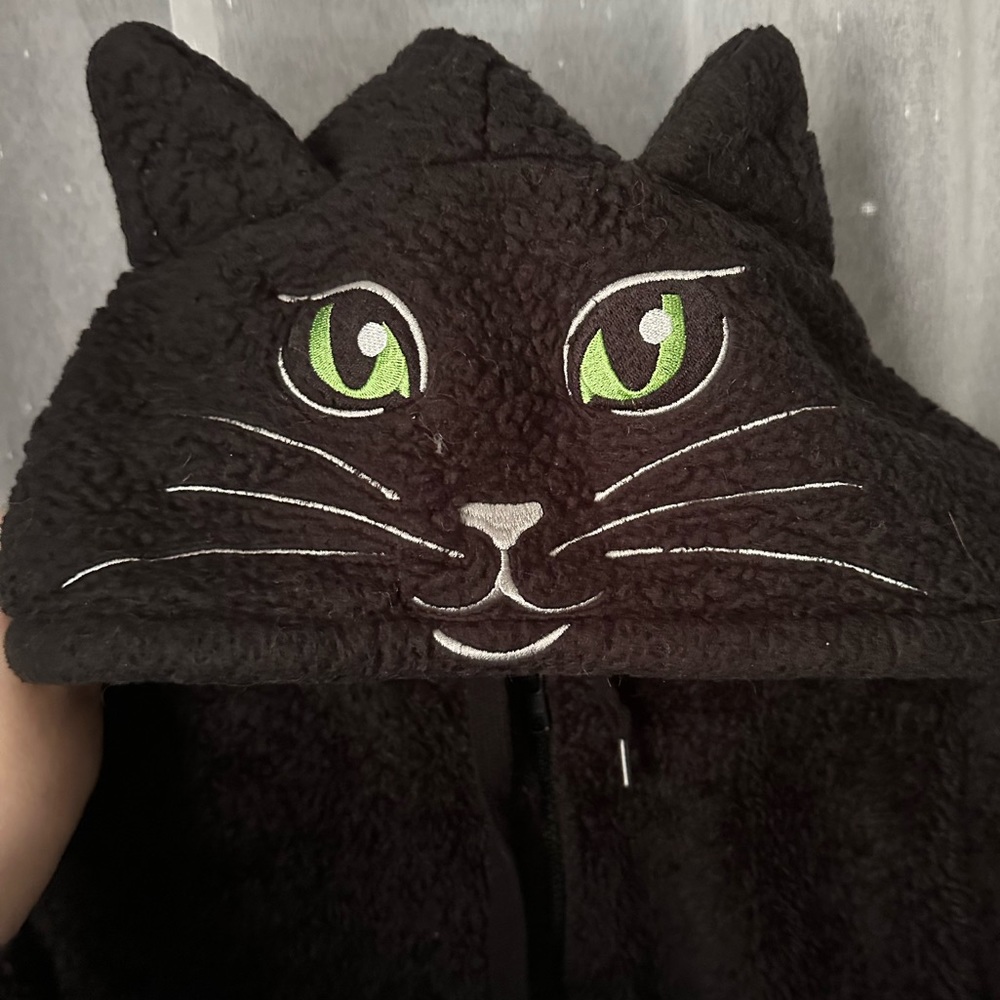 Torrid Cat Halloween hooded jacket